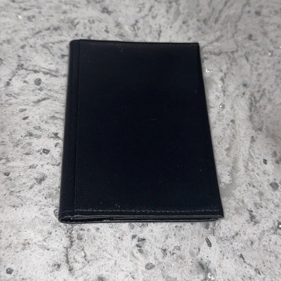 GIVENCHY Wallet Black Leather Card Case 4X3 Holder AUTHENTIC - Picture 5 of 9